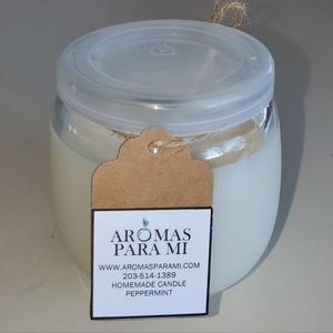 Peppermint Homemade Candle 7oz
